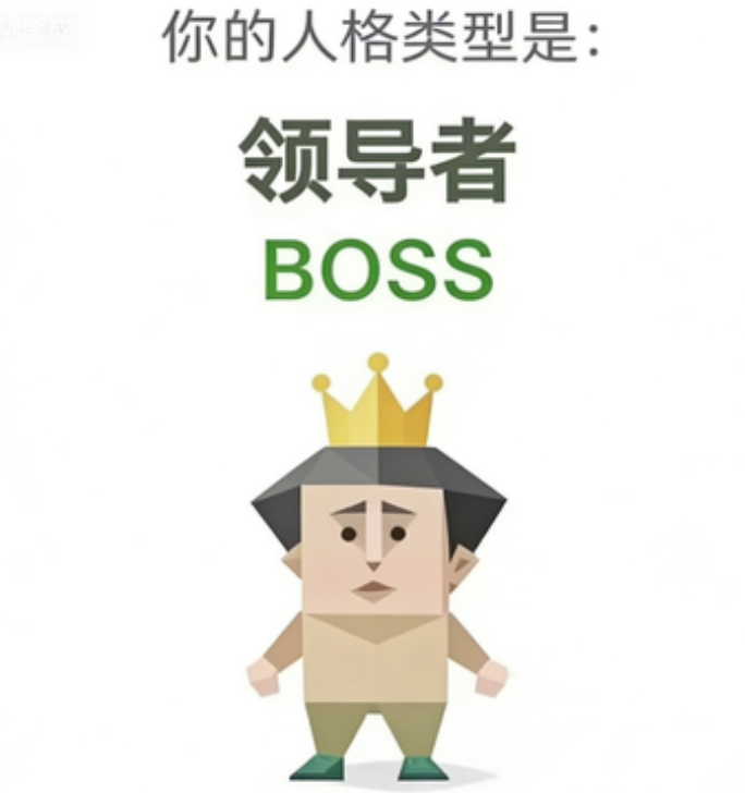 BOSS 领导者 — SBTI人格类型