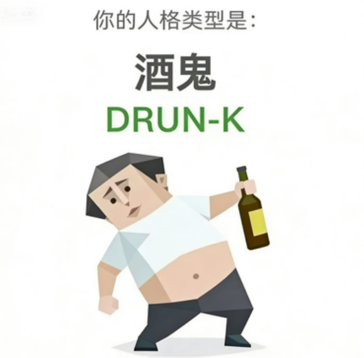DRUNK 酒鬼 — SBTI人格类型