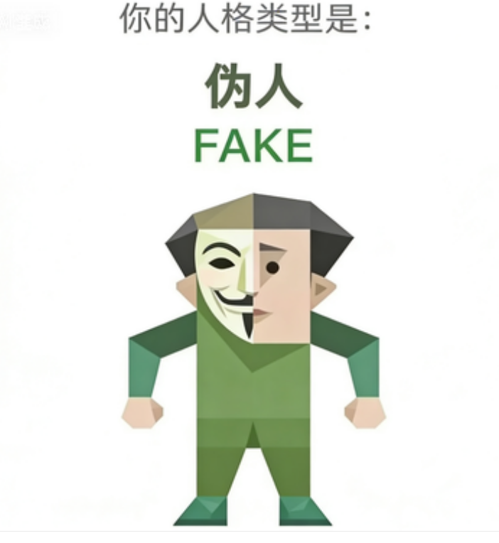 FAKE 伪人 — SBTI人格类型