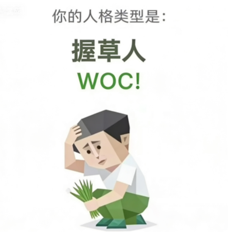 WOC! 握草人 — SBTI人格类型